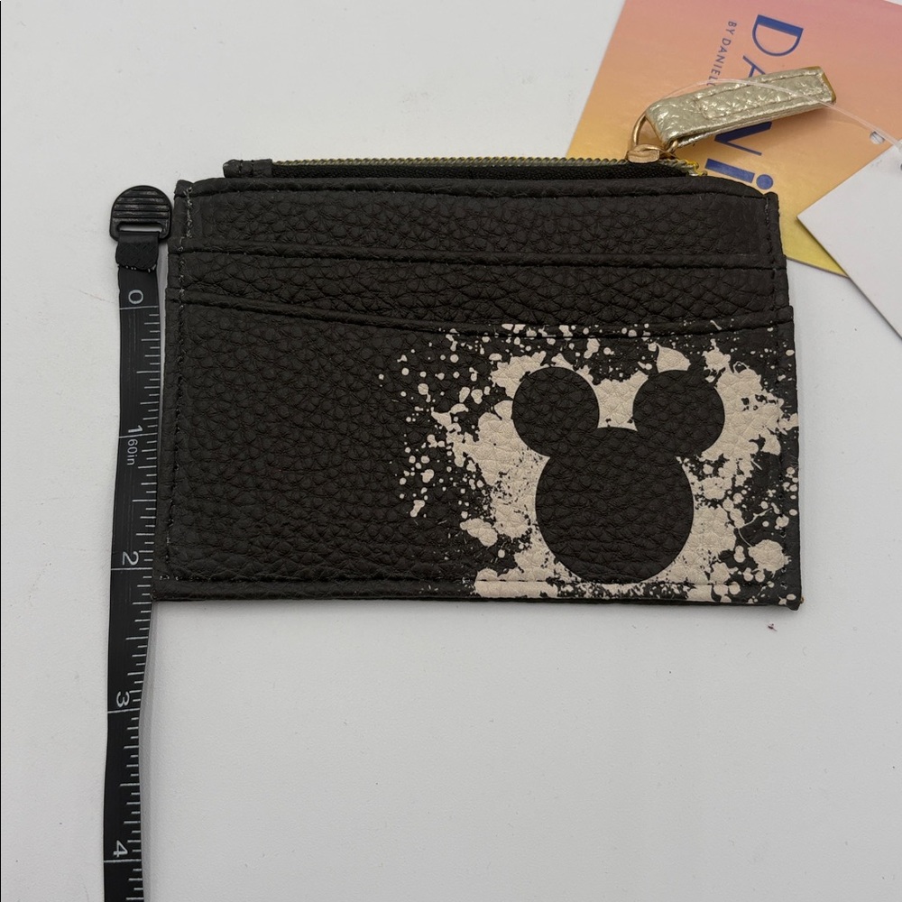 Danielle Nicole x Disney Black and Cream Mickey Mouse Wallet/ Card Holder - Picture 3 of 6